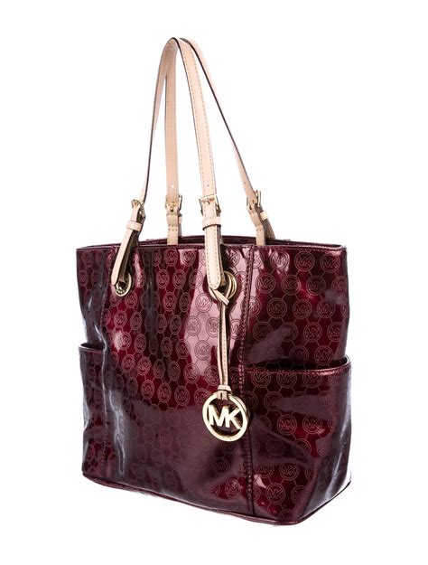 michael kors patent leather handbags|michael kors bag.